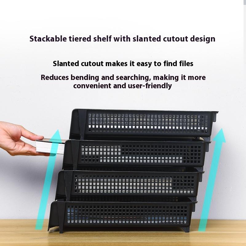 1/3 個取り外し可能なプラスチックオフィスファイルフォルダ - Document Holder Stand のレビューと価格