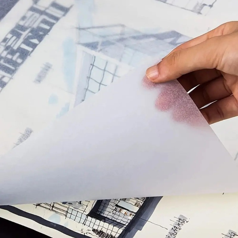 A4 書道トレーシングペーパー 100 枚透明コピー紙ハード - Home Office Layout のレビューと価格