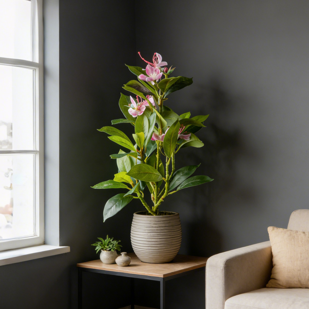 21～40cmの人工アジレアの花、偽のフィカスの木、人工マグ - Home Office Layout のレビューと価格
