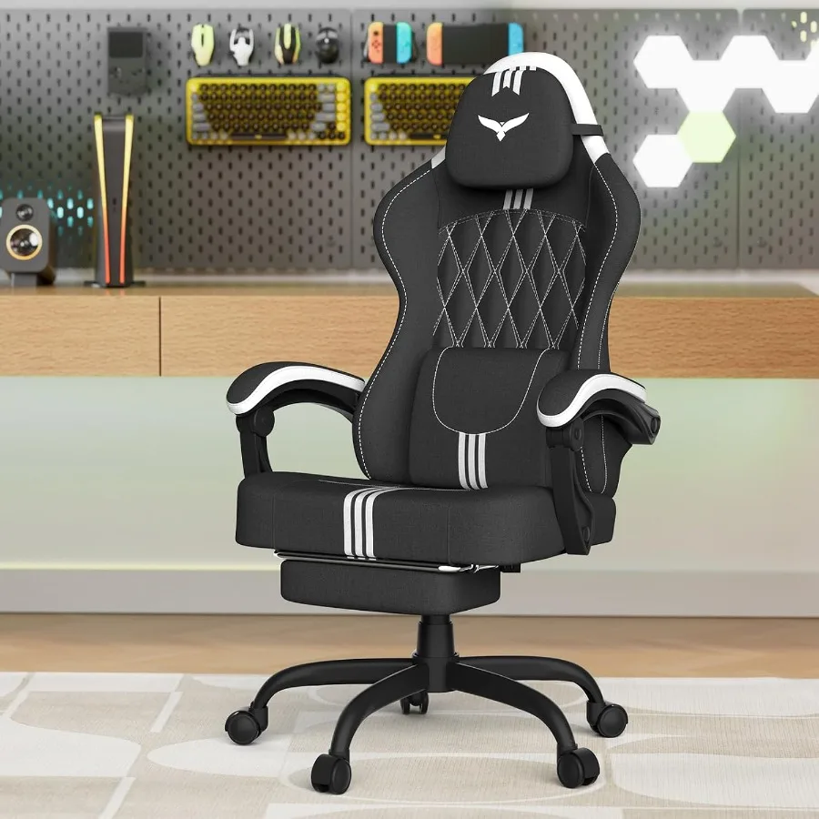 自宅やゲーム用として使える、人間工学に基づいたオフィスチェア - Ergonomic Office Chair のレビューと価格