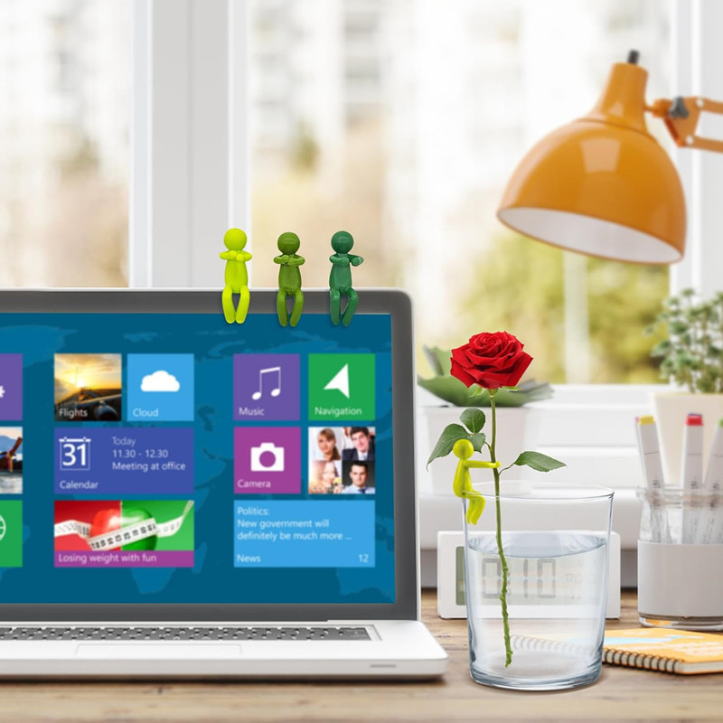 水耕栽培植物固定用置物オーナメント、直立型植物サポート装飾、 - Home Office Layout のレビューと価格