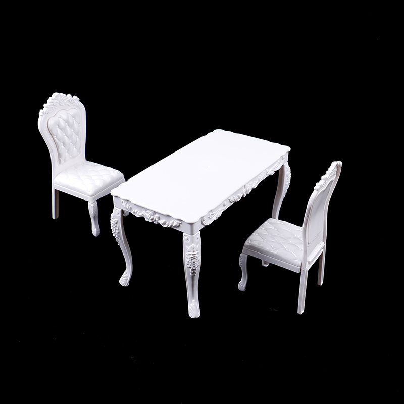 ドールハウス 1:6 キッチン家具 ダイニングテーブル 椅子 - Home Office Or のレビューと価格