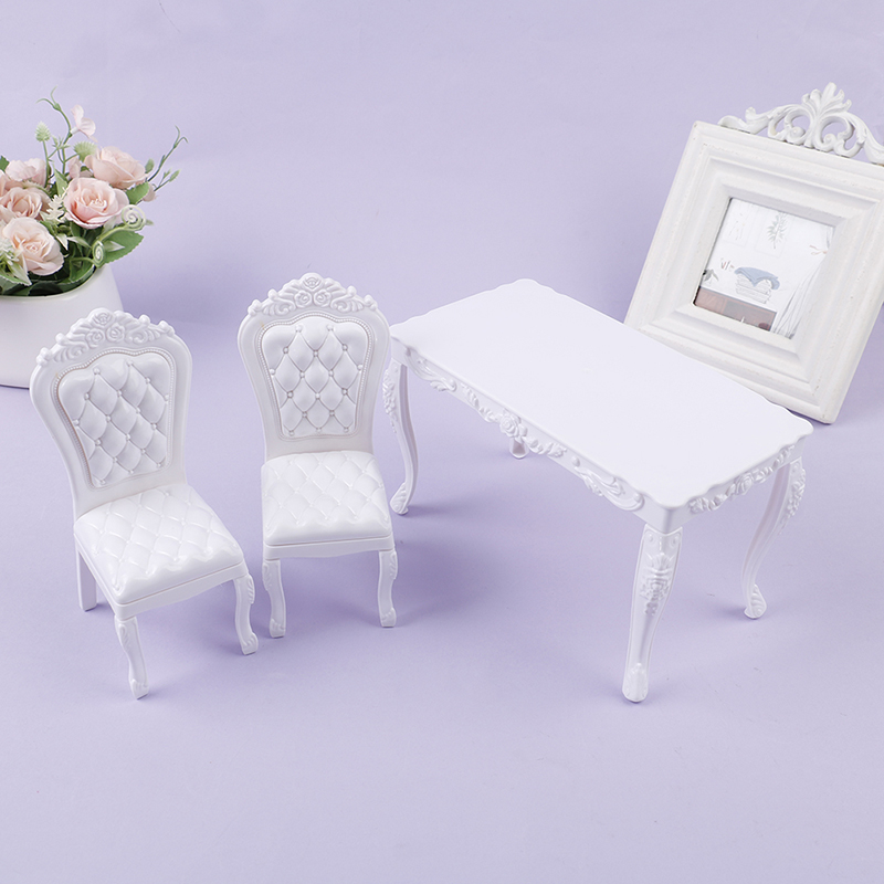 ドールハウス 1:6 キッチン家具 ダイニングテーブル 椅子 - Home Office Or のレビューと価格