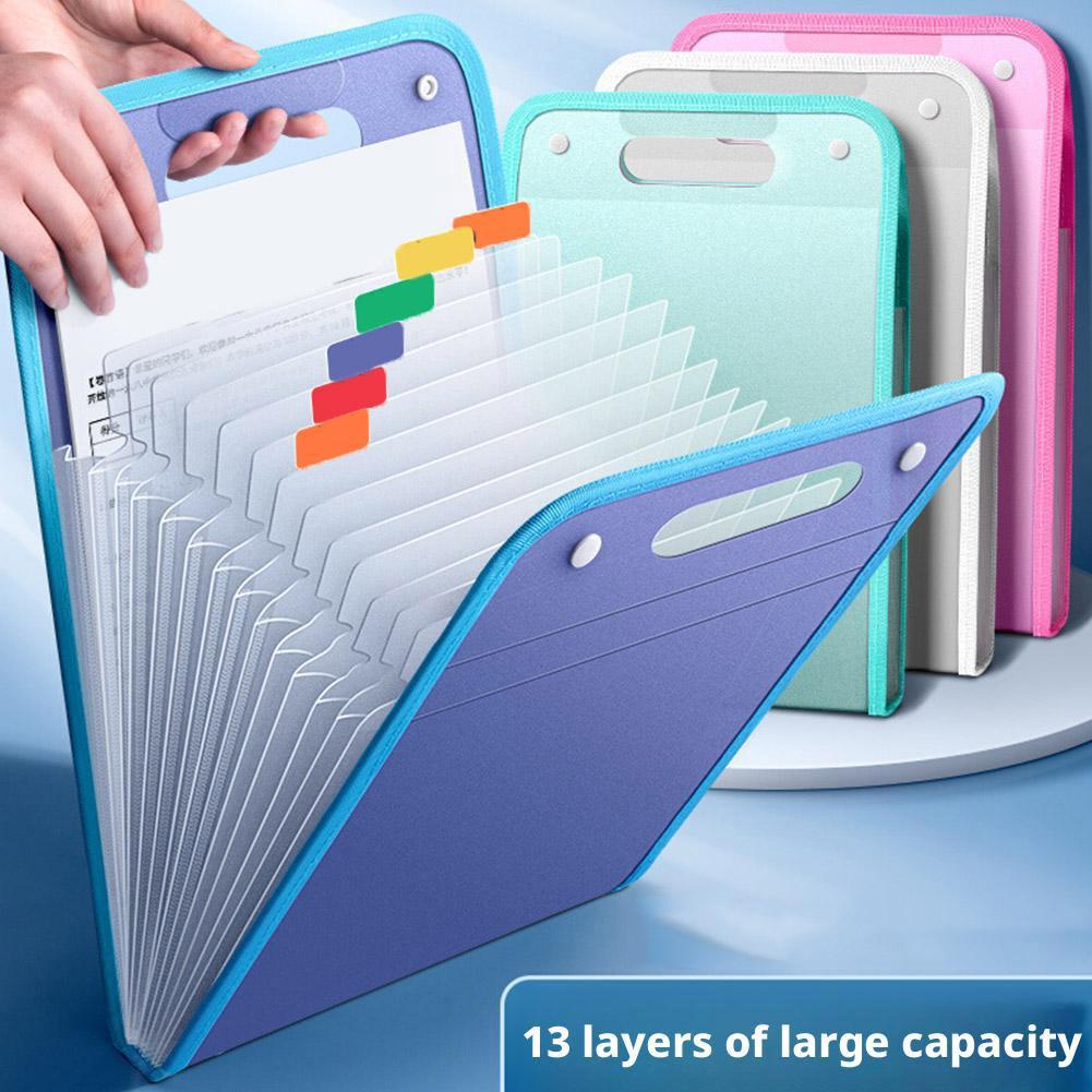 13 ポケット ファイル フォルダー ポータブル A4 レタ - Document Scanner Portable のレビューと価格